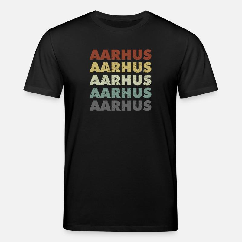 Aarhus - Danemark - Danemark - Scandinavie - T-shirt bio CREATOR Stanley/Stella Unisexe - noir