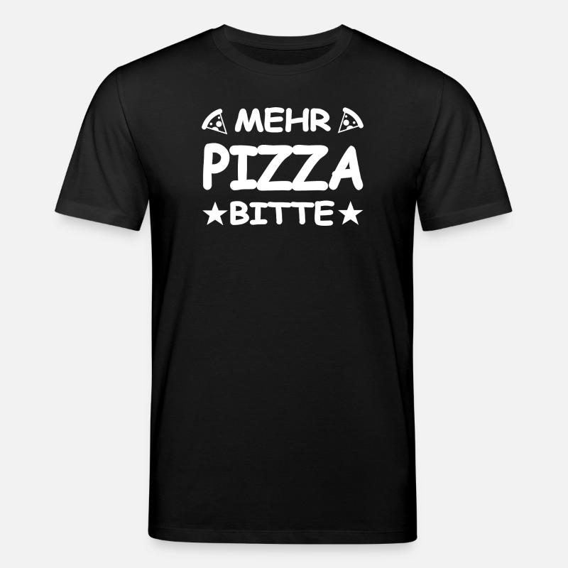 Pizza - Stanley/Stella Unisex Bio-T-Shirt CREATOR  - Schwarz