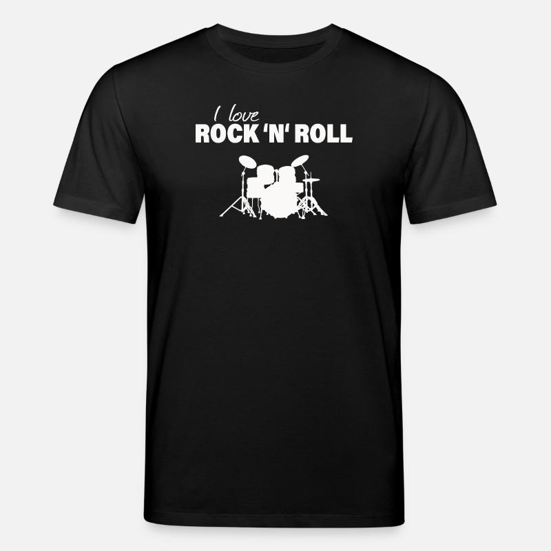 ROCK AND ROLL - Stanley/Stella Unisex Bio-T-Shirt CREATOR  - Schwarz