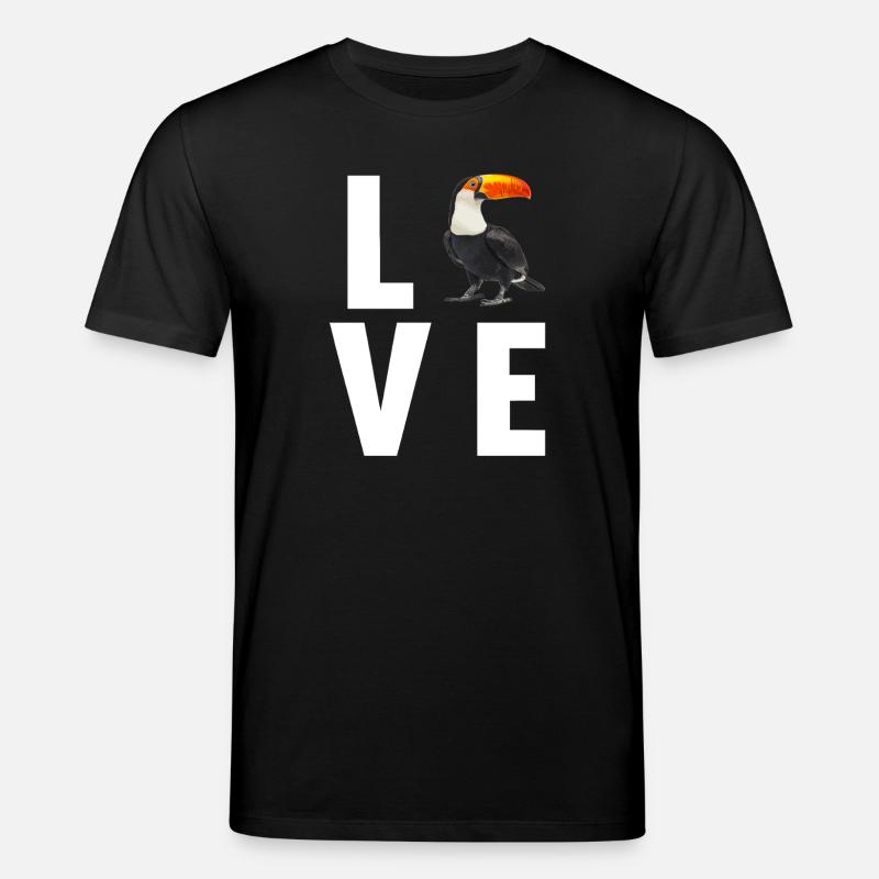 Tukane Tukan - Stanley/Stella Unisex Bio-T-Shirt CREATOR  - Schwarz