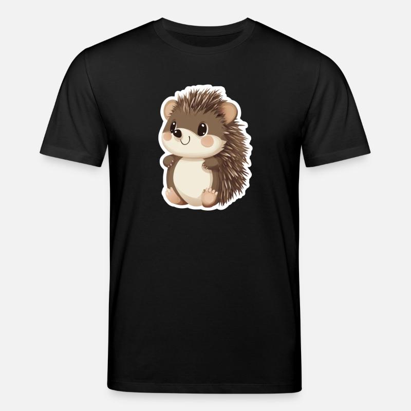 Hérisson - T-shirt bio CREATOR Stanley/Stella Unisexe - noir