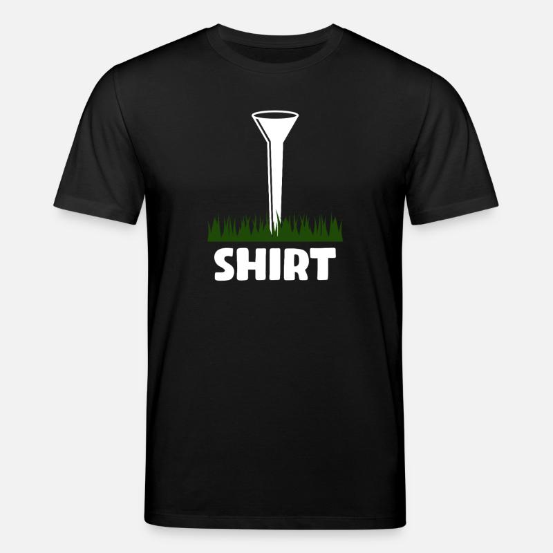Golfer Golf Golfing - Stanley/Stella CREATOR Unisex Organic T-Shirt - black