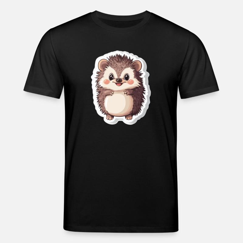 Igel - Stanley/Stella Unisex Bio-T-Shirt CREATOR  - Schwarz