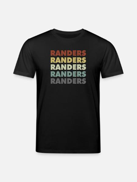 Randers - Denmark - Denmark - Scandinavia - Stanley/Stella CREATOR Unisex Organic T-Shirt - black