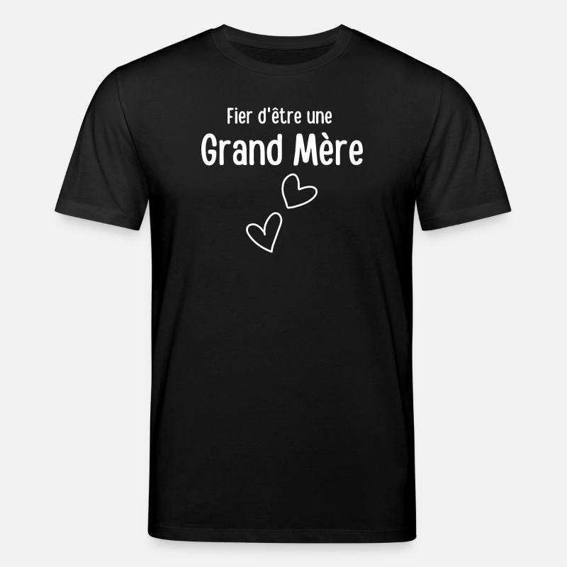 Stolz, Großmutter zu sein - Stanley/Stella Unisex Bio-T-Shirt CREATOR - Schwarz