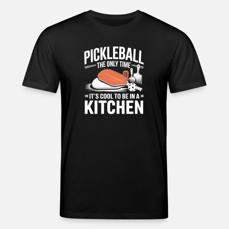 Pickleball Küchenball - Stanley/Stella Unisex Bio-T-Shirt CREATOR  - Schwarz