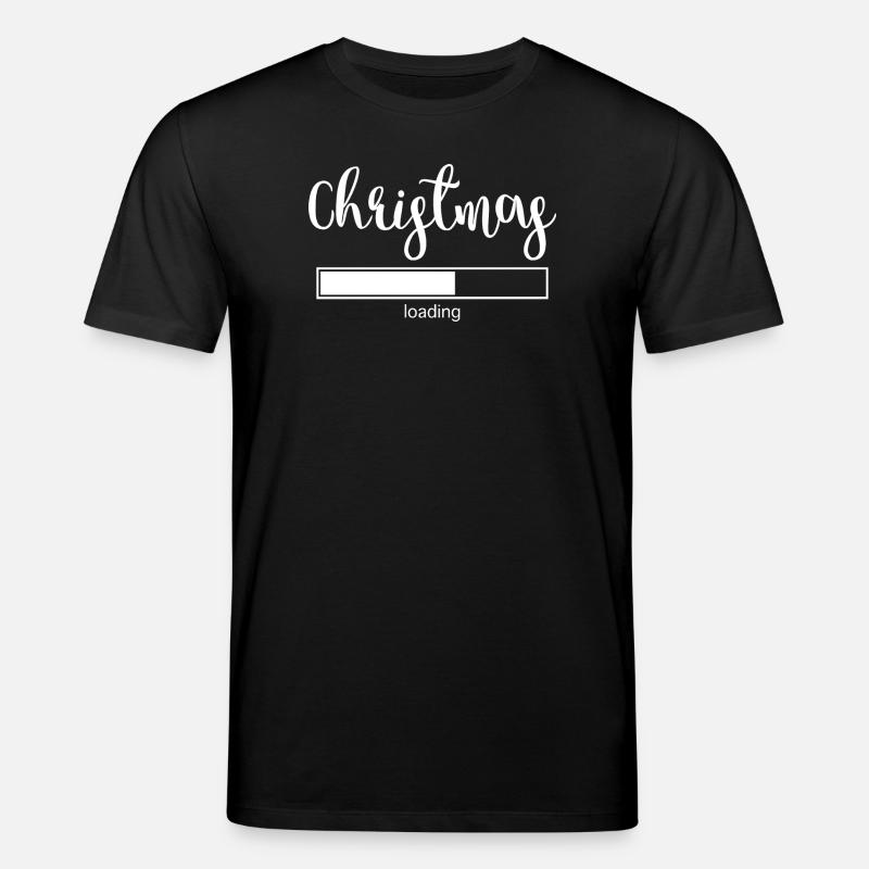 Christmas Loading - Stanley/Stella Unisex Bio-T-Shirt CREATOR  - Schwarz