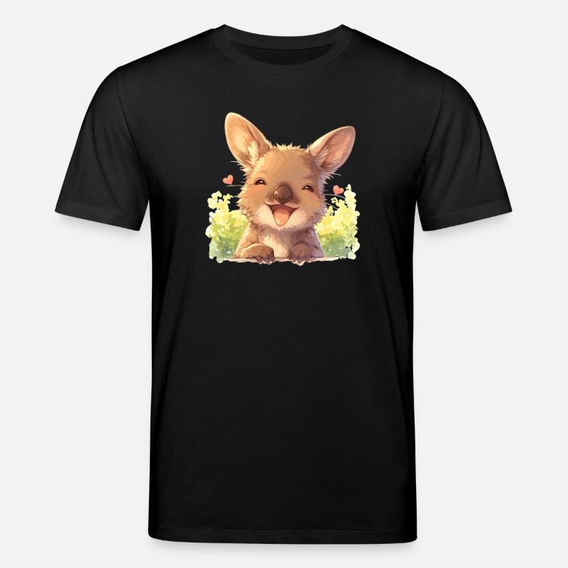 Wallabies Wallaby - T-shirt bio CREATOR Stanley/Stella Unisexe - noir