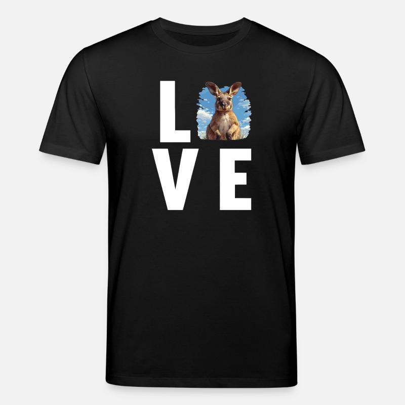 Wallabys Wallaby - Stanley/Stella Unisex Bio-T-Shirt CREATOR  - Schwarz