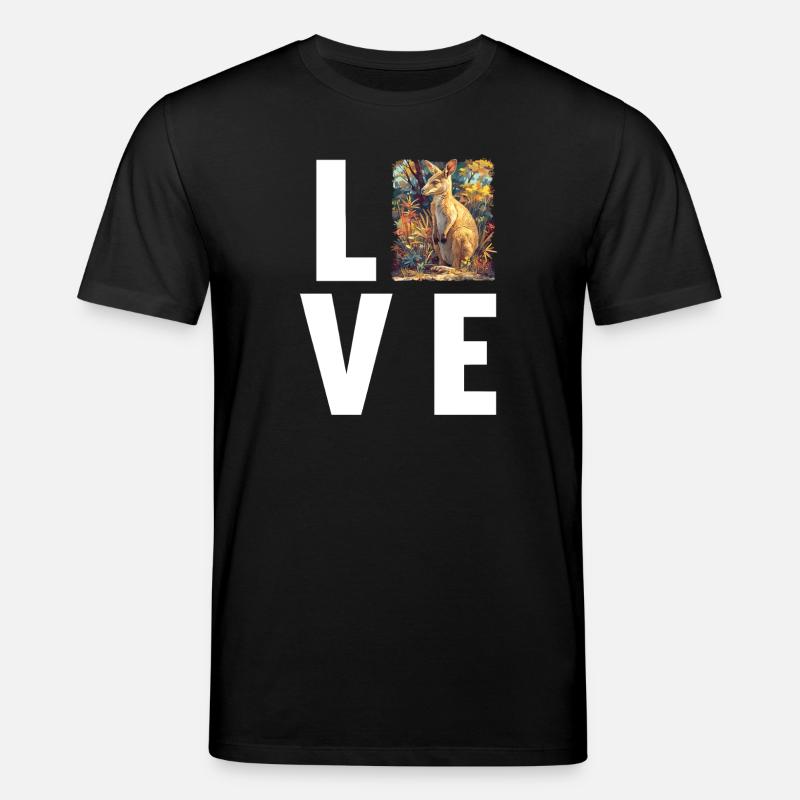Wallabies Wallaby - T-shirt bio CREATOR Stanley/Stella Unisexe - noir
