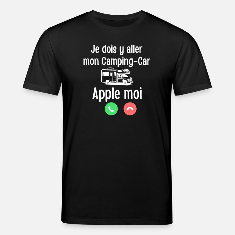 Wohnmobil Apple me - Stanley/Stella Unisex Bio-T-Shirt CREATOR - Schwarz
