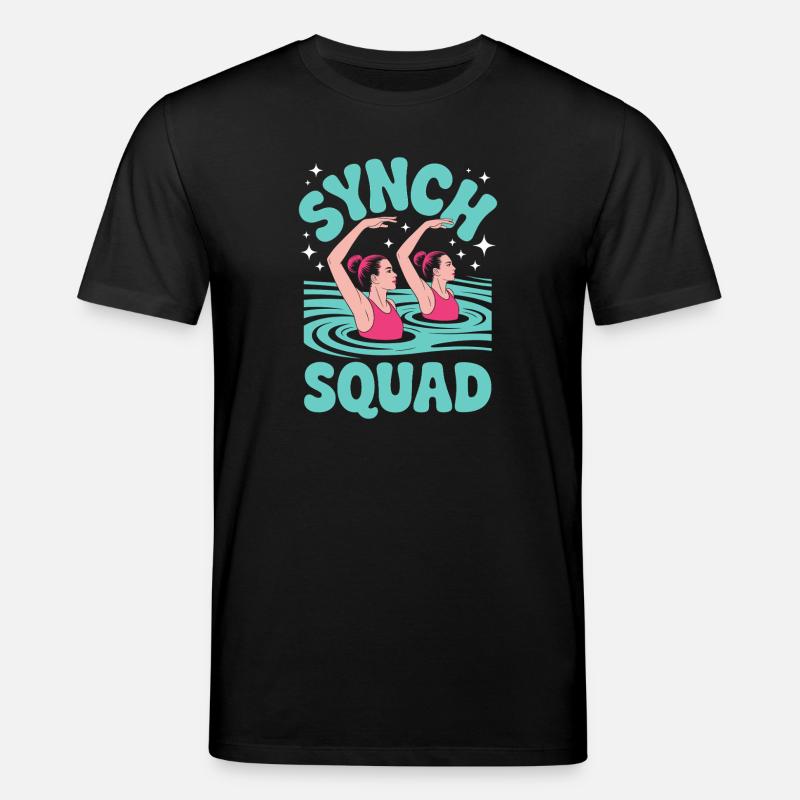 Synchronschwimmen Kunstschwimmen Wassersport - Stanley/Stella Unisex Bio-T-Shirt CREATOR  - Schwarz