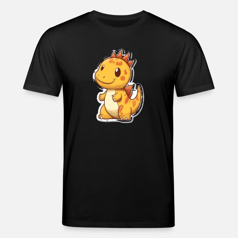Dinosaurier - Stanley/Stella Unisex Bio-T-Shirt CREATOR  - Schwarz
