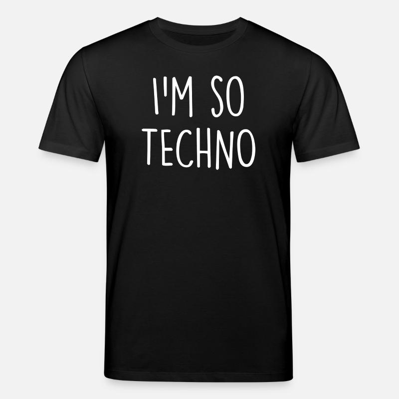 Techno - Stanley/Stella Unisex Bio-T-Shirt CREATOR  - Schwarz