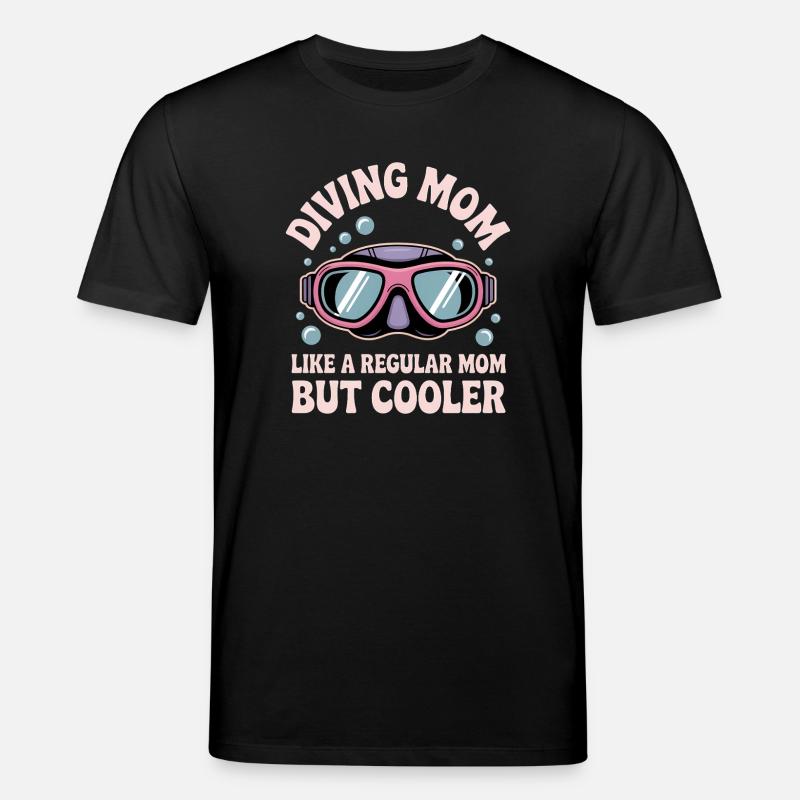 Plongée Dire Maman Drôle Plongée Cadeau - T-shirt bio CREATOR Stanley/Stella Unisexe - noir