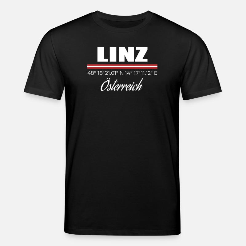 Linz - Stanley/Stella Unisex Bio-T-Shirt CREATOR  - Schwarz