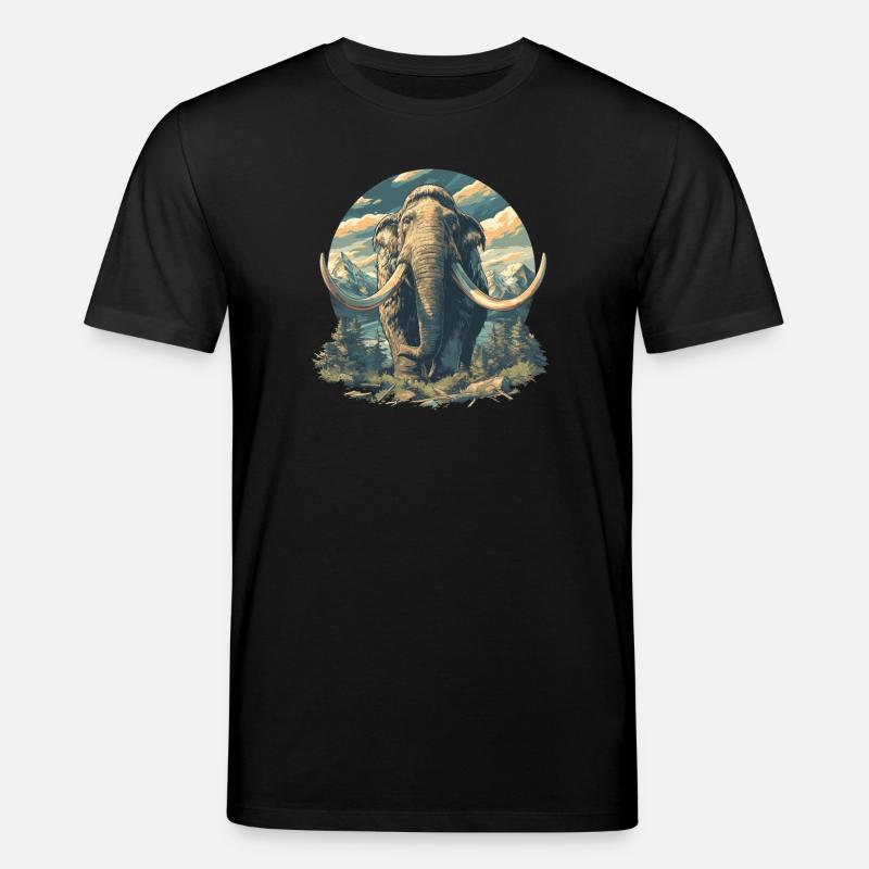 Mammuts Mammut - Stanley/Stella Unisex Bio-T-Shirt CREATOR  - Schwarz