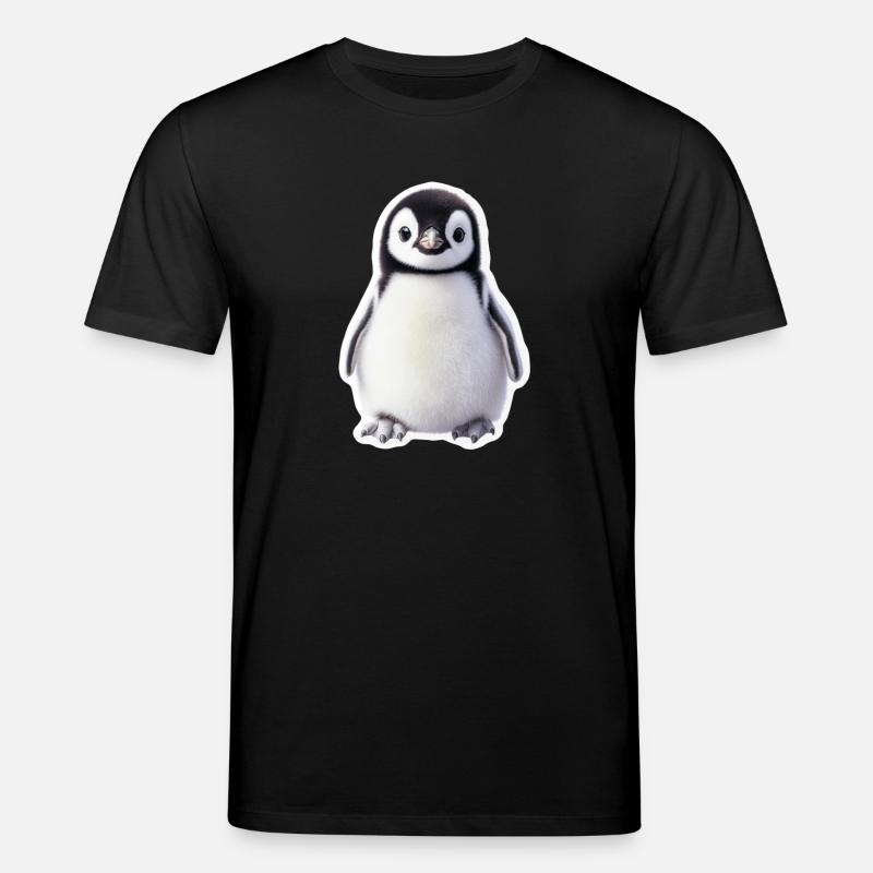 Pinguin - Stanley/Stella Unisex Bio-T-Shirt CREATOR - Schwarz