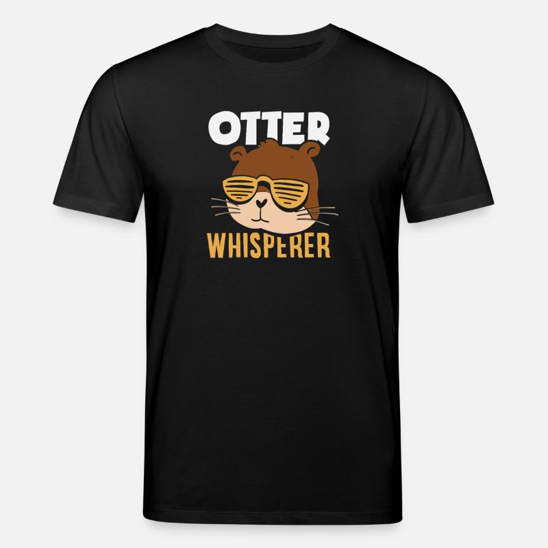 Seeotter-flüsterer - Stanley/Stella Unisex Bio-T-Shirt CREATOR  - Schwarz
