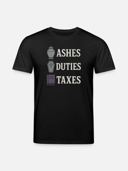 Leichenwissenschaft Dunkler Humor Tod Positiv - Stanley/Stella Unisex Bio-T-Shirt CREATOR  - Schwarz