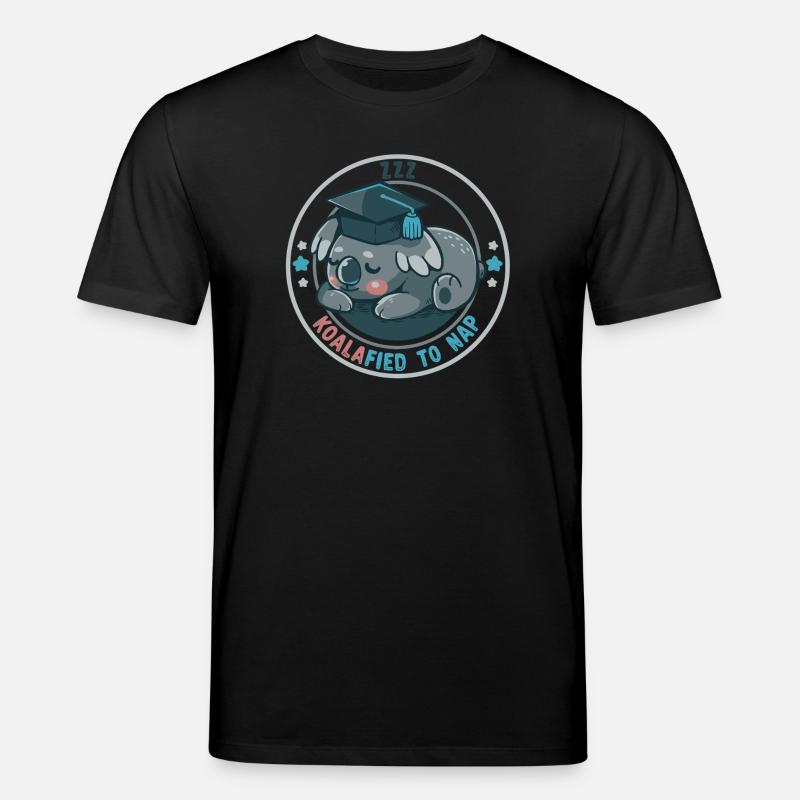 Koalafied zum Nickerchen - Stanley/Stella Unisex Bio-T-Shirt CREATOR  - Schwarz