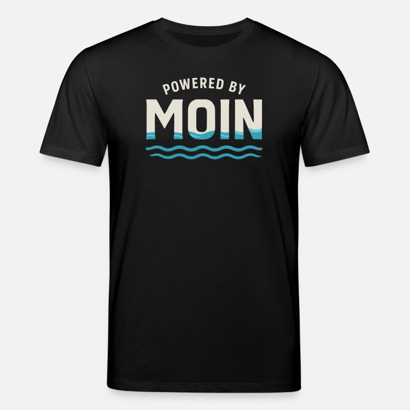 Moon Power Waves Logo - T-shirt bio CREATOR Stanley/Stella Unisexe - noir