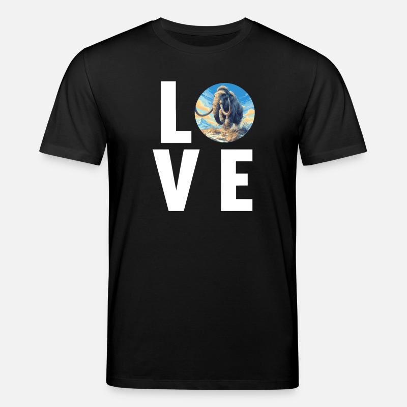 Mammuts Mammut - Stanley/Stella Unisex Bio-T-Shirt CREATOR  - Schwarz