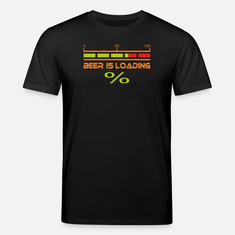 Beer_is_loading - Stanley/Stella Unisex Bio-T-Shirt CREATOR  - Schwarz