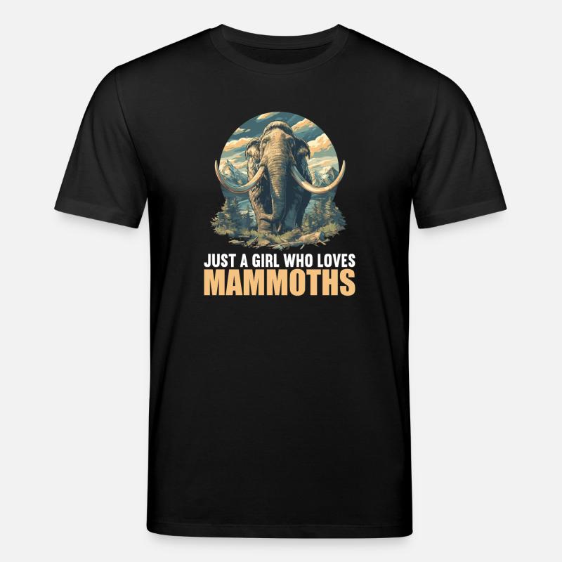 Mammuts Mammut - Stanley/Stella Unisex Bio-T-Shirt CREATOR  - Schwarz