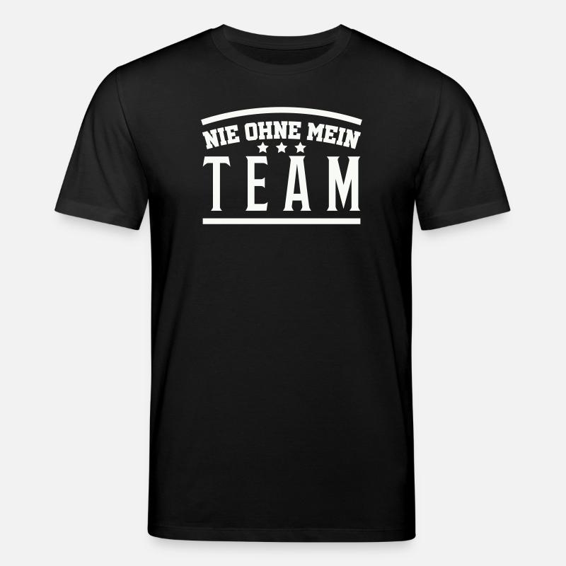 Mein Team - Stanley/Stella Unisex Bio-T-Shirt CREATOR  - Schwarz