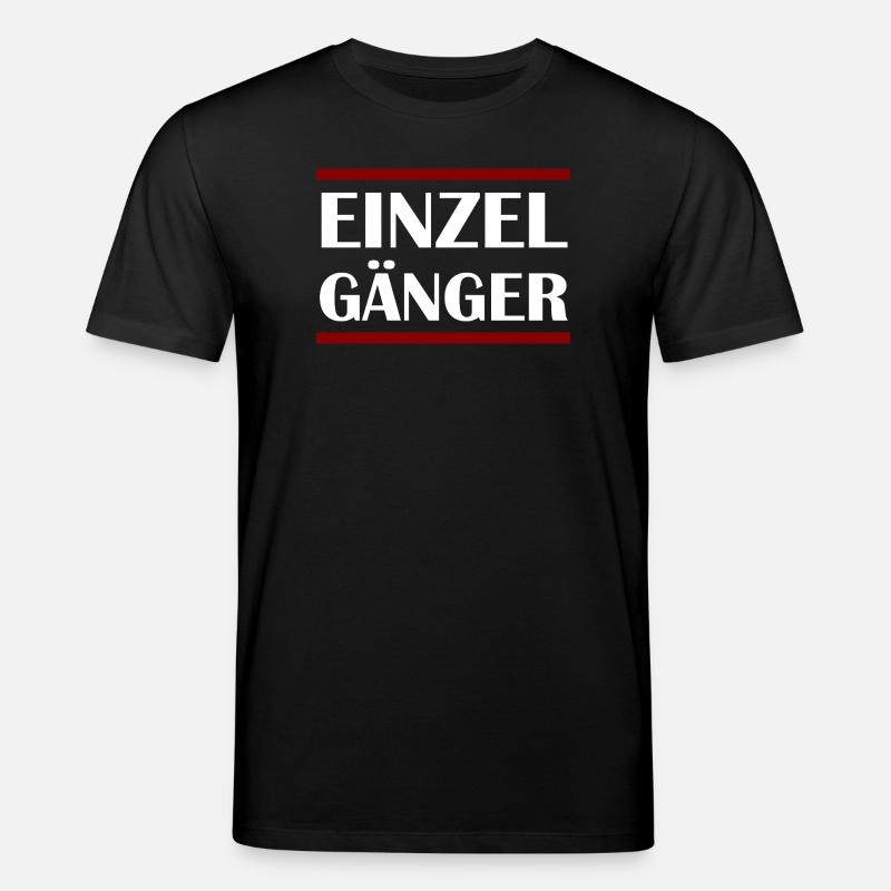 EINZELGÄNGER  - Stanley/Stella Unisex Bio-T-Shirt CREATOR  - Schwarz