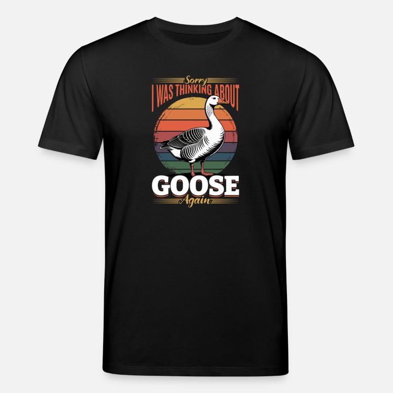 Funny Bird Goose - Stanley/Stella Unisex Bio-T-Shirt CREATOR  - Schwarz