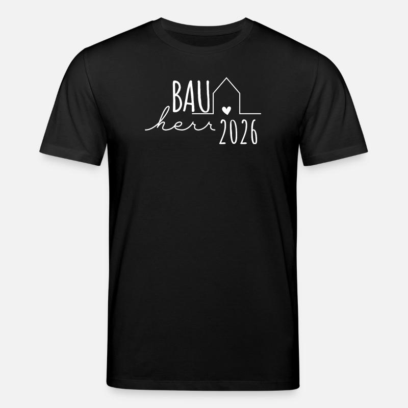 Constructeur 2026 - Builders Partnerlook Hausbau - T-shirt bio CREATOR Stanley/Stella Unisexe - noir