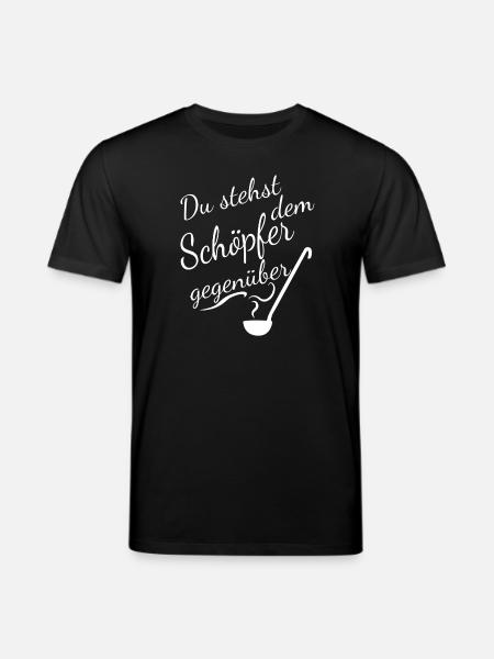You are facing the Creator - Stanley/Stella CREATOR Unisex Organic T-Shirt - black