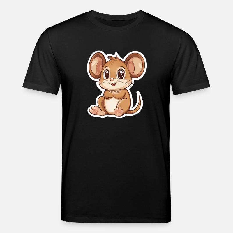 Maus - Stanley/Stella Unisex Bio-T-Shirt CREATOR  - Schwarz