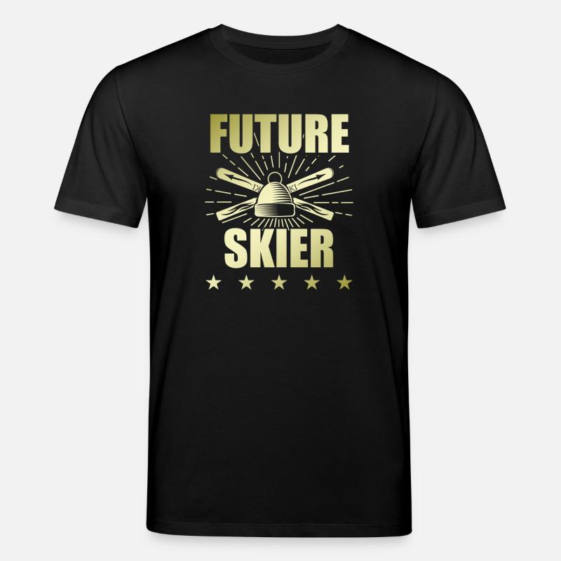 L’avenir du ski - T-shirt bio CREATOR Stanley/Stella Unisexe - noir