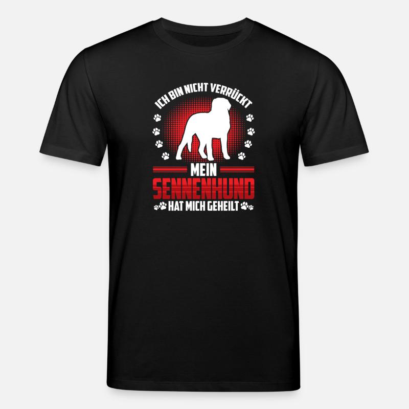 Bouvier Heals Me Bouvier Suisse - T-shirt bio CREATOR Stanley/Stella Unisexe - noir