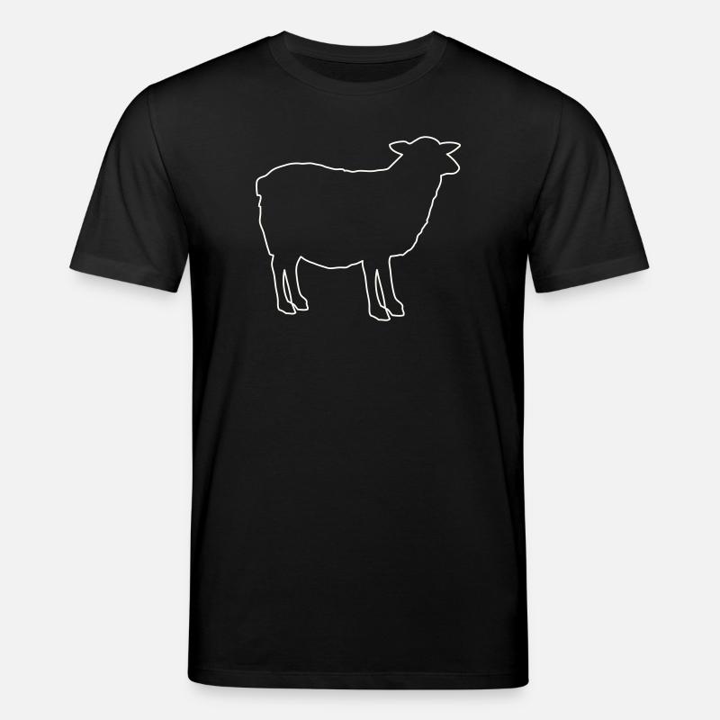 Silhouette de mouton - T-shirt bio CREATOR Stanley/Stella Unisexe - noir