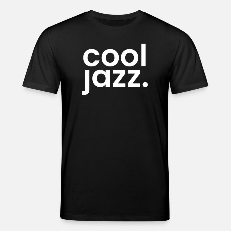 Typographie monochrome jazz cool - T-shirt bio CREATOR Stanley/Stella Unisexe - noir