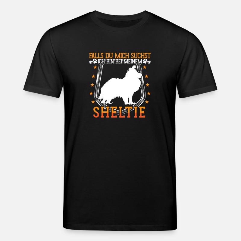 Samojede ist allergisch Schlittenhund - Stanley/Stella Unisex Bio-T-Shirt CREATOR - Schwarz