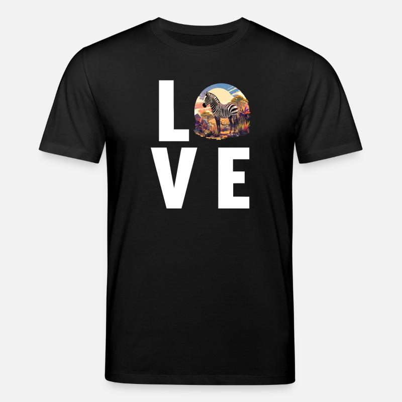 Zebras Zebra - Stanley/Stella CREATOR Unisex Organic T-Shirt - black