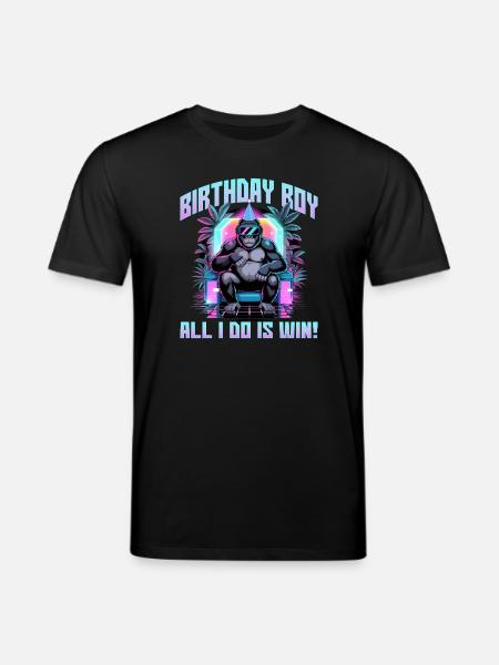 Birthday Gamer VR - Stanley/Stella Unisex Bio-T-Shirt CREATOR  - Schwarz