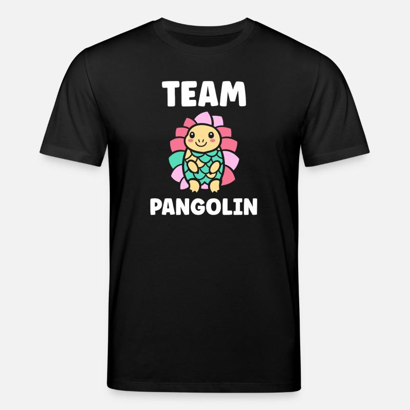 Pangolin Equipe Pastel - T-shirt bio CREATOR Stanley/Stella Unisexe - noir