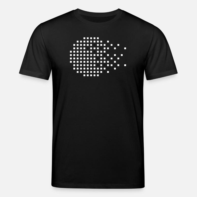 Pixel-Mosaik-Raster - Stanley/Stella Unisex Bio-T-Shirt CREATOR  - Schwarz