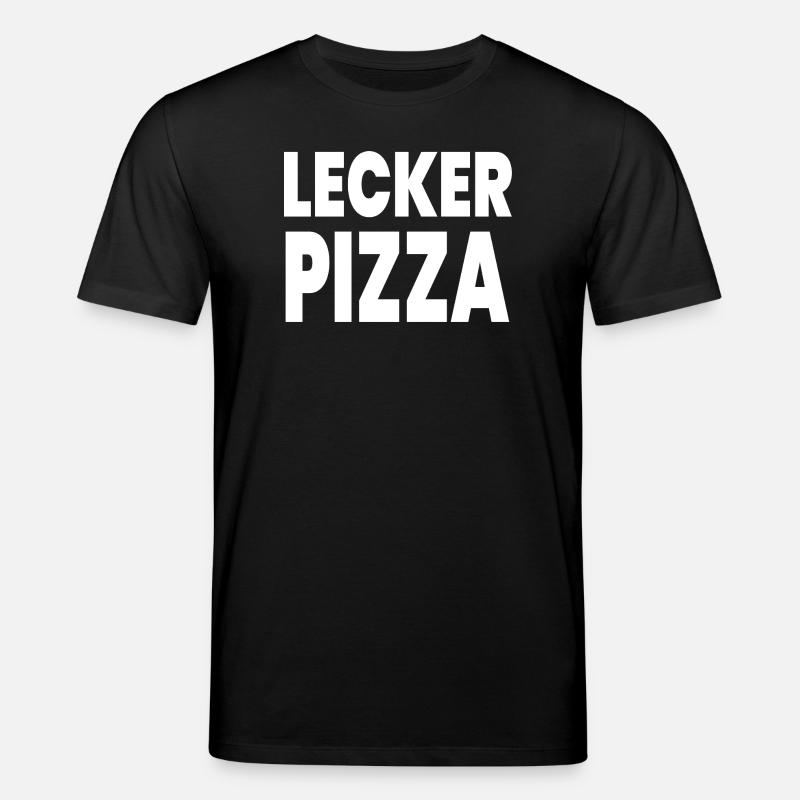 Pizza - Stanley/Stella Unisex Bio-T-Shirt CREATOR  - Schwarz