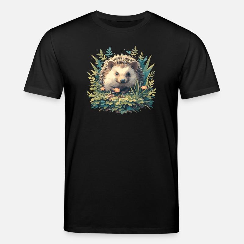 Hérisson - T-shirt bio CREATOR Stanley/Stella Unisexe - noir
