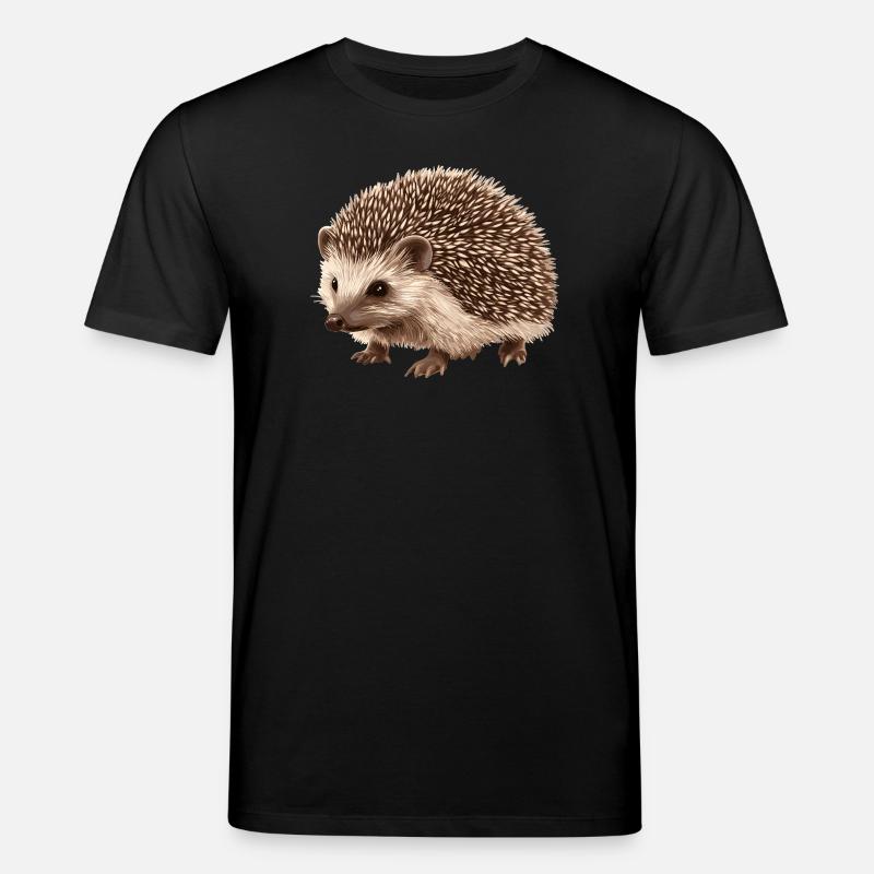 Igel - Stanley/Stella Unisex Bio-T-Shirt CREATOR  - Schwarz
