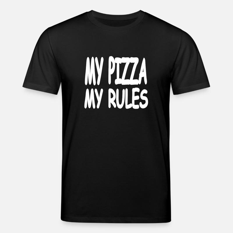 Pizza - Stanley/Stella Unisex Bio-T-Shirt CREATOR  - Schwarz