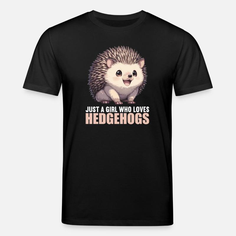Igel - Stanley/Stella Unisex Bio-T-Shirt CREATOR  - Schwarz
