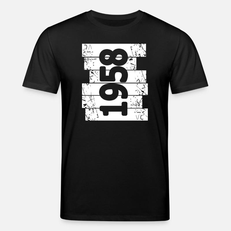 Eltern 1958 - Stanley/Stella Unisex Bio-T-Shirt CREATOR - Schwarz